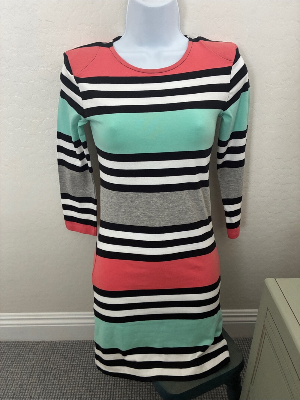 French Connection “Jag Stripe” Dress Size 2